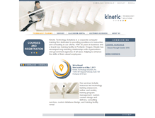 Tablet Screenshot of kinetictraining.com